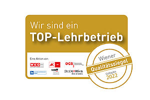 Logo der Top-Lehrbetrieb-Auszeichnung