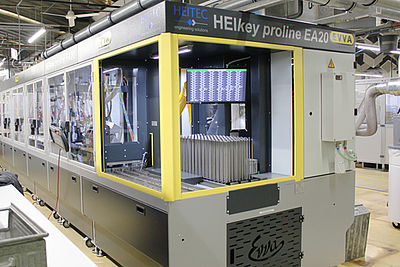 Foto einer Clean-Production-Maschine