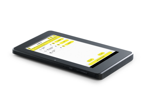 [Translate to SE:] Xesar-Tablet freigestellt liegend