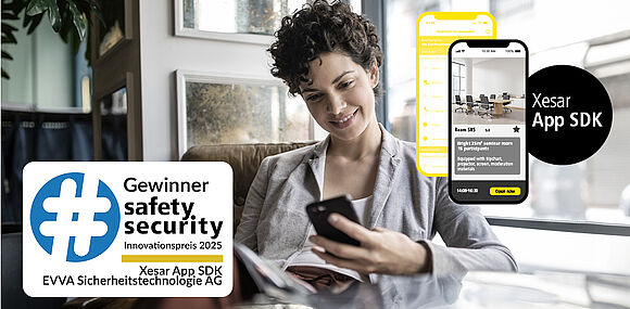 EVVA gewinnt den safety-security.ch Innovationspreis 2025