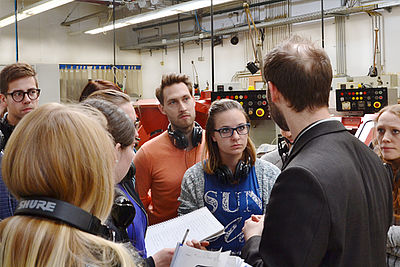 Photo of students from the Krems University of Applied Sciences