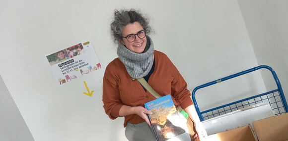 EVVA spendet für Lernhilfe und Nachbarinnen