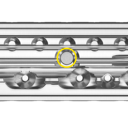 Akura 44 Schlüssel mit Magnetpille Systemfeature