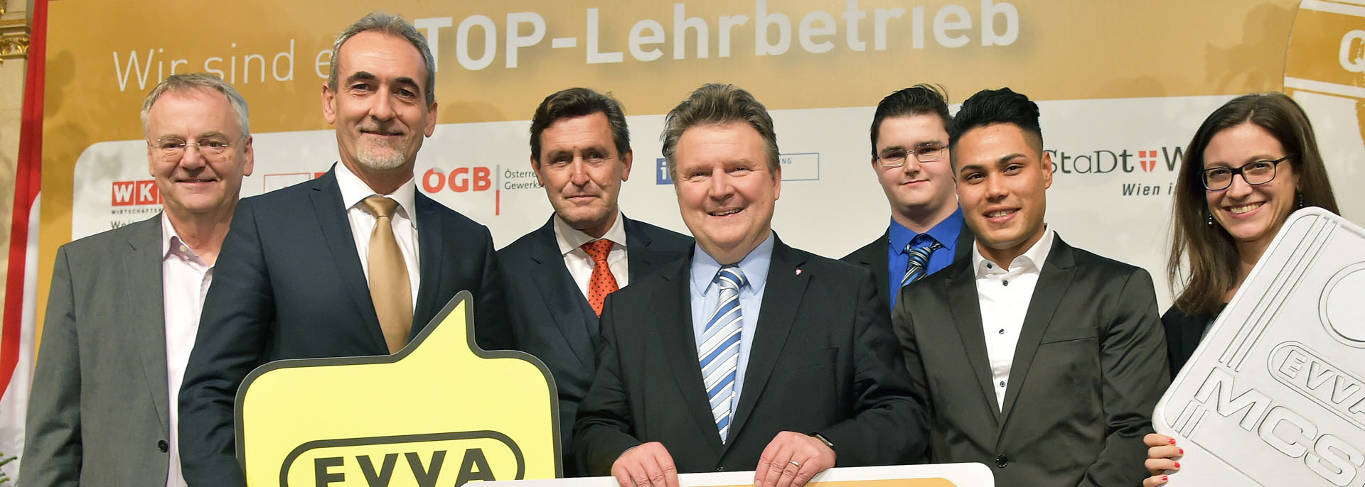 EVVA ist Top-Lehrbetrieb Mitarbeiter & Lehrlinge