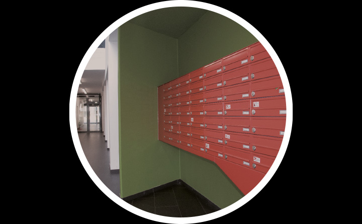 Brieffachanlage, Briefkasten Brieffachanlage, Briefkasten